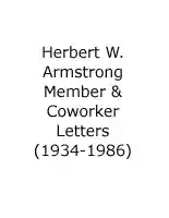 HWA Member & Coworker Letters (1934-86)